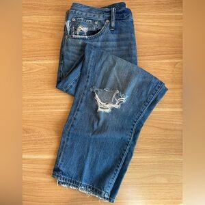 Madewell Women's Distressed Dadjean